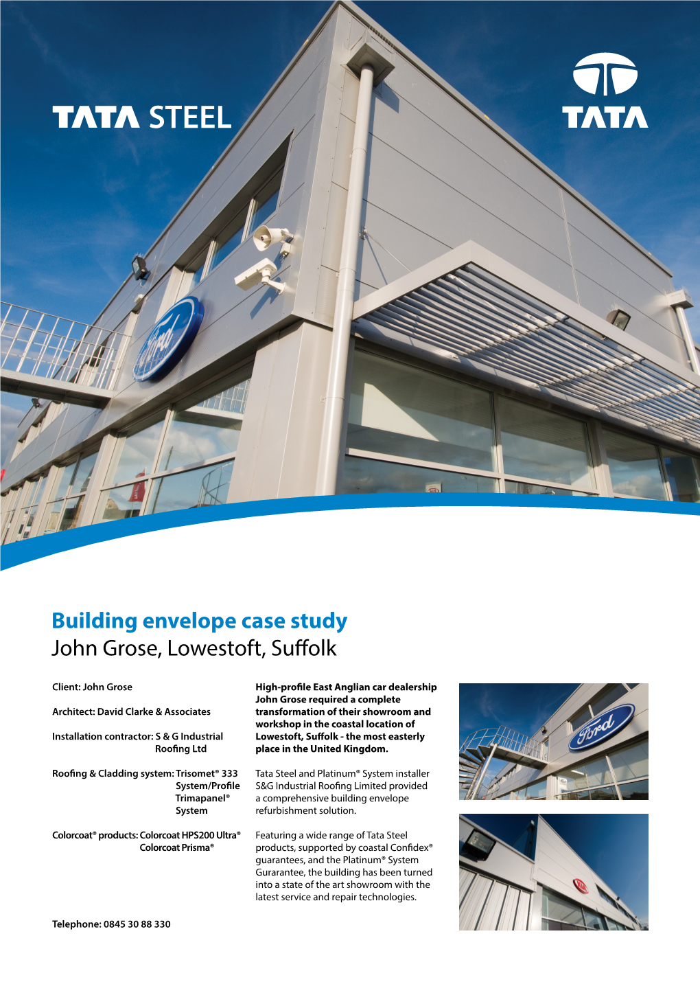 Building Envelope Case Study John Grose, Lowestoft, Suffolk