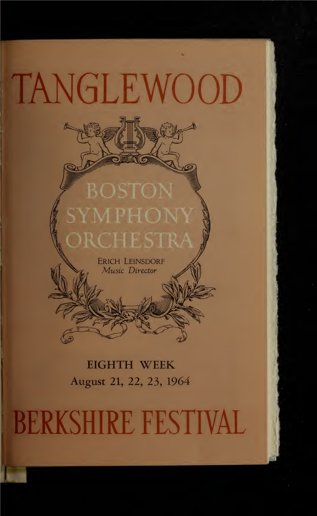 Boston Symphony Orchestra Concert Programs, Summer, 1963-1964