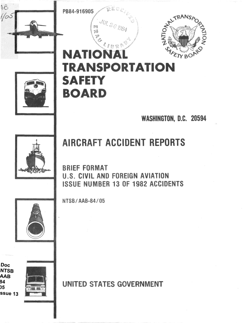 Doc NTSB Issue 13