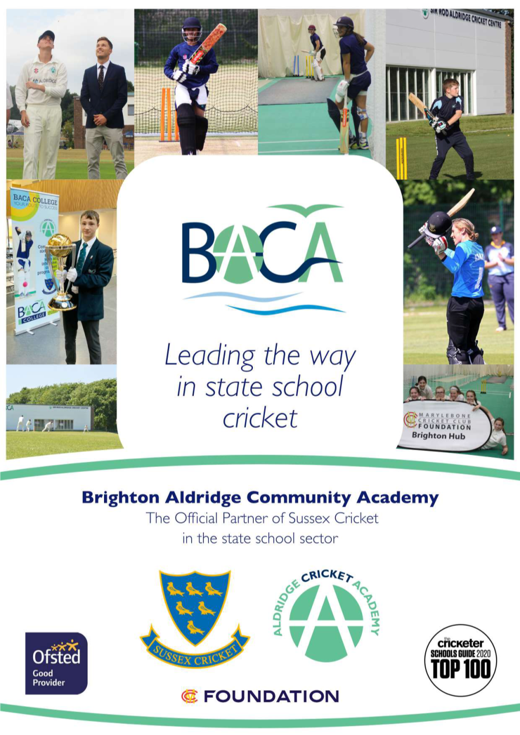 The BACA Cricket Prospectus 2020