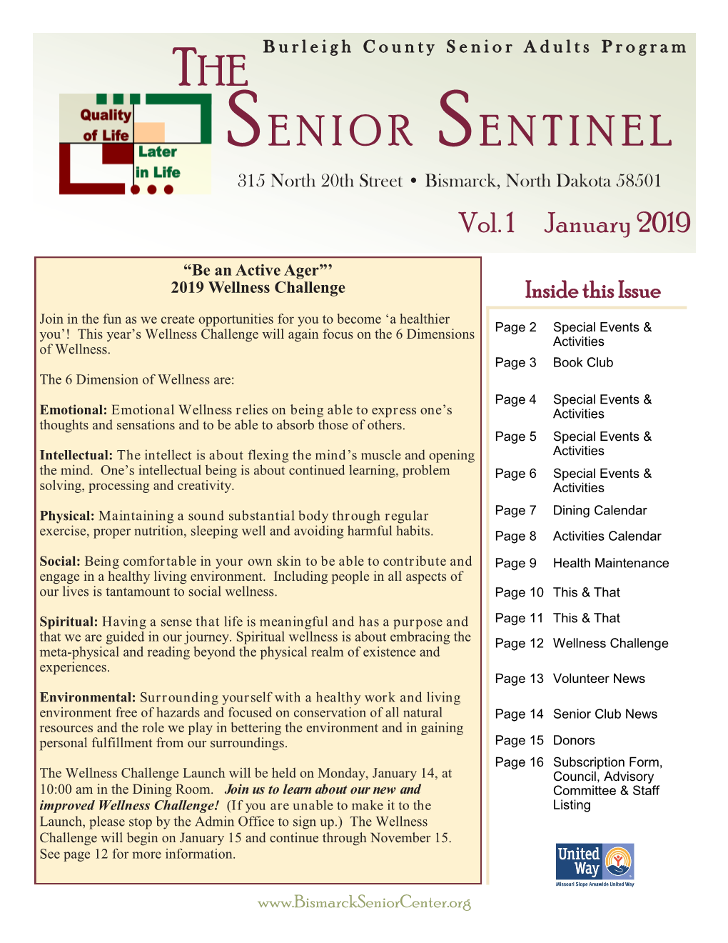 The Senior Sentinel | 3 Special Events & Activities MOVIE MATINEES EVERY FRIDAY at 12:45 PM!