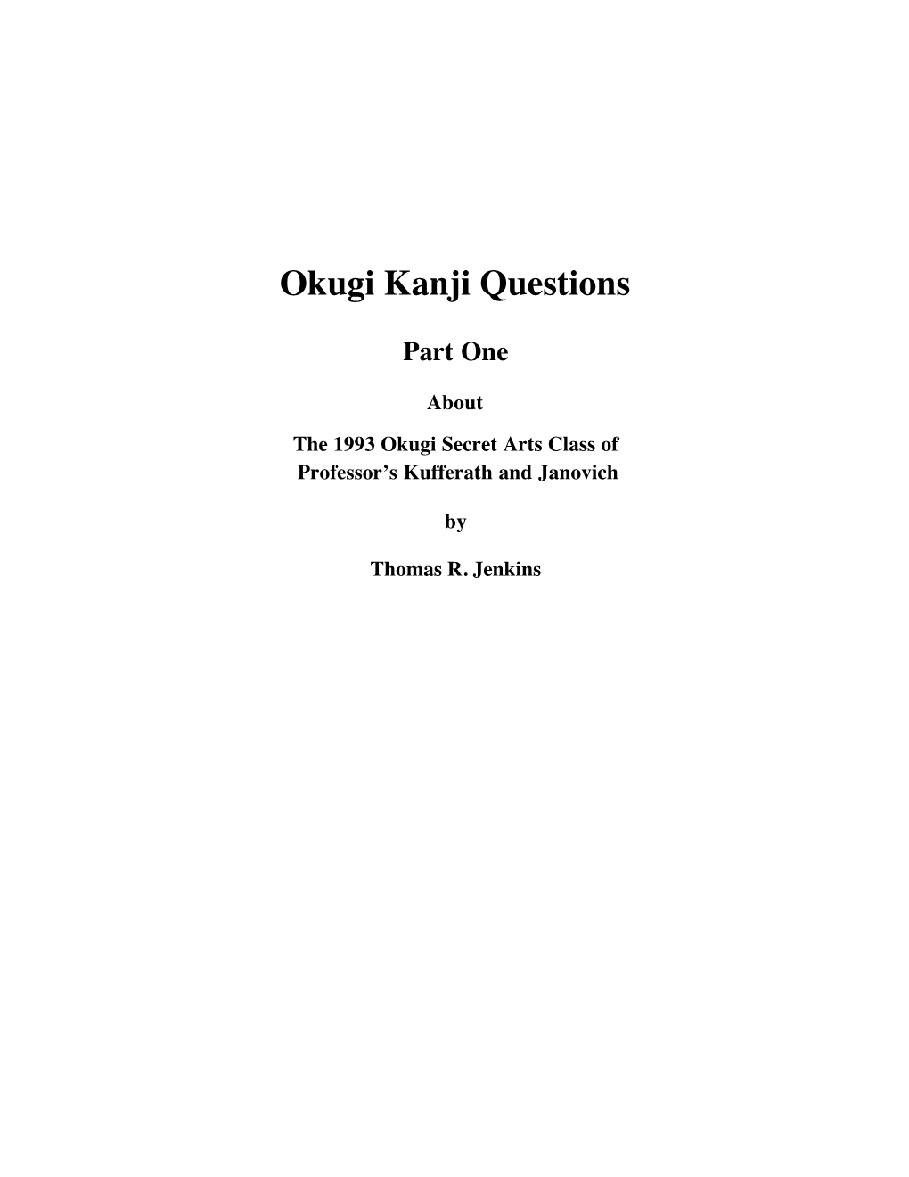 Okugi Kanji-Parts 1&2