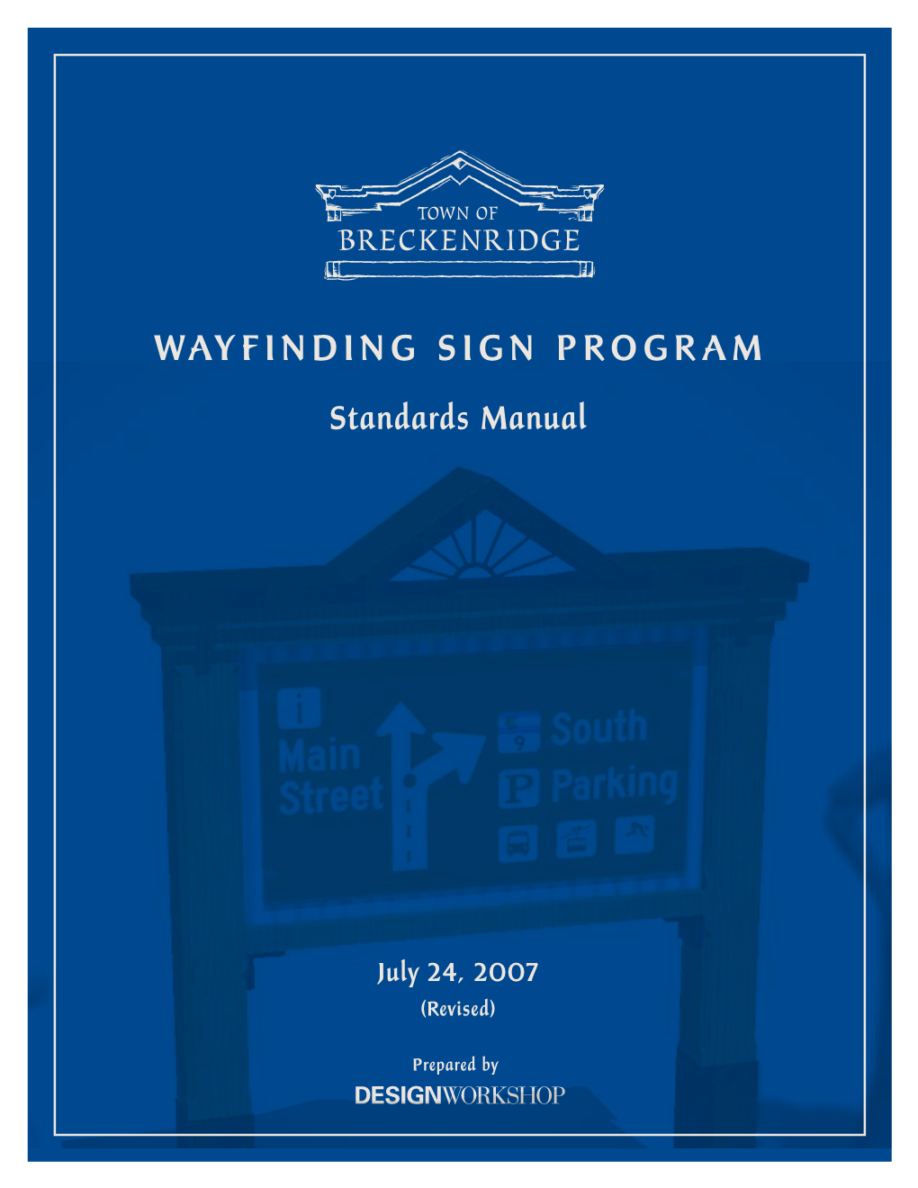 Wayfinding Sign Program