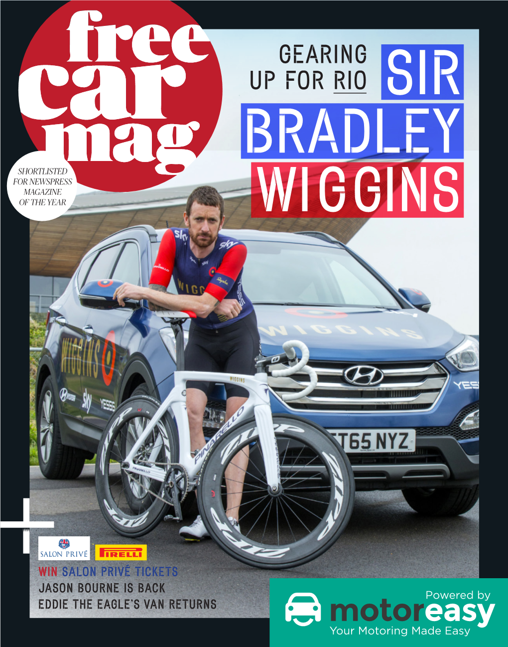 Gearing up for Ri O Sir Bradley Shortlisted for Newspress Magazine of the Year Wiggins