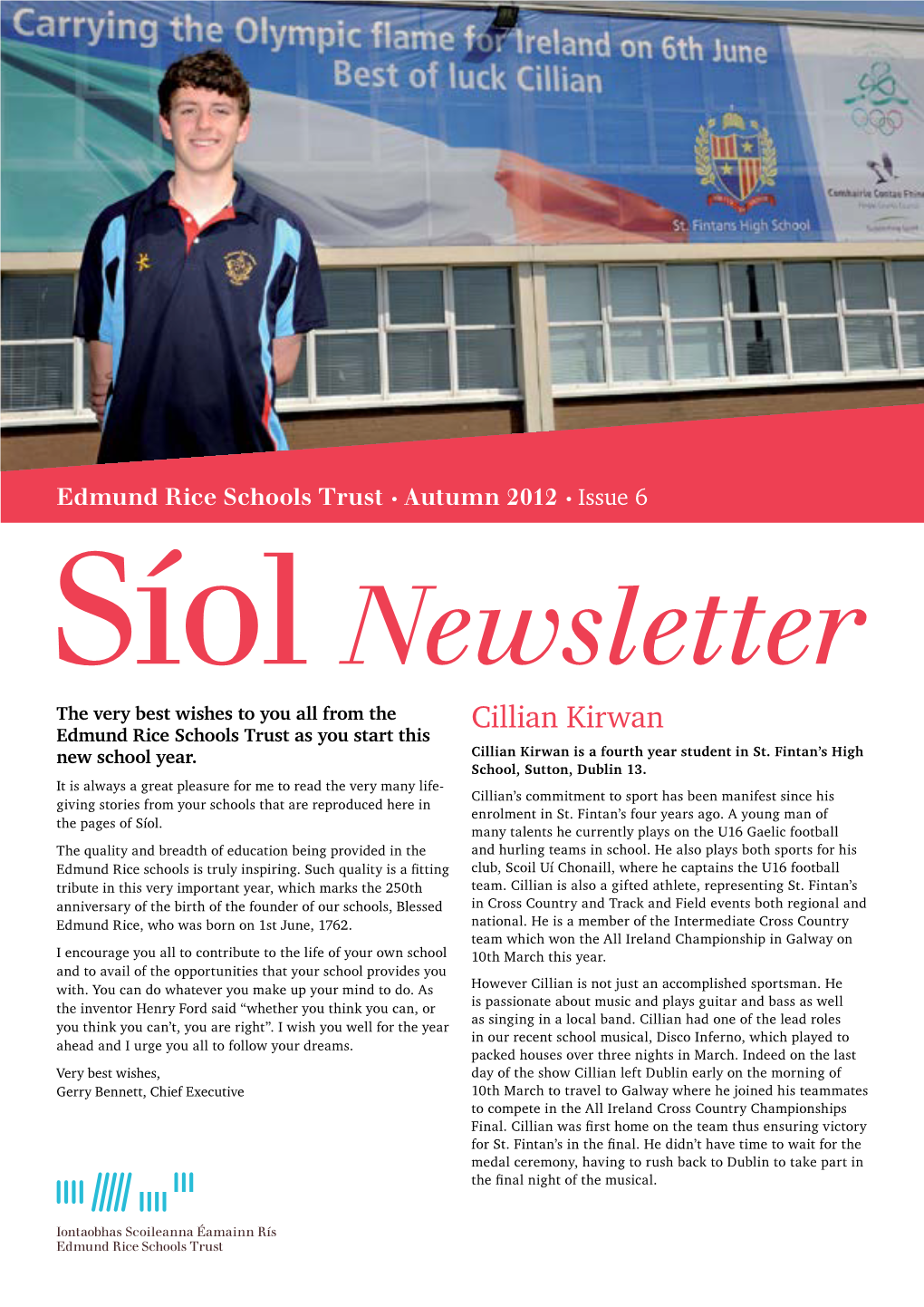 Edmund Rice Schools Trust Newsletter / Issue 6 / Autum 2012