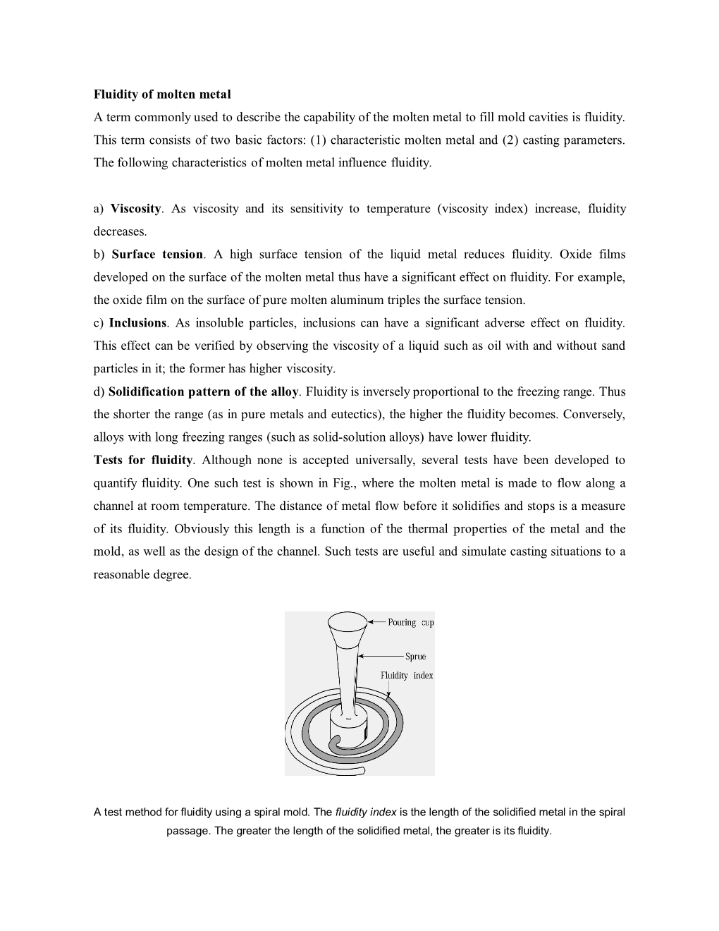 Various Casting Processes to Improve Mold Strength, Cooling Rates, and Overall Economics of the Process