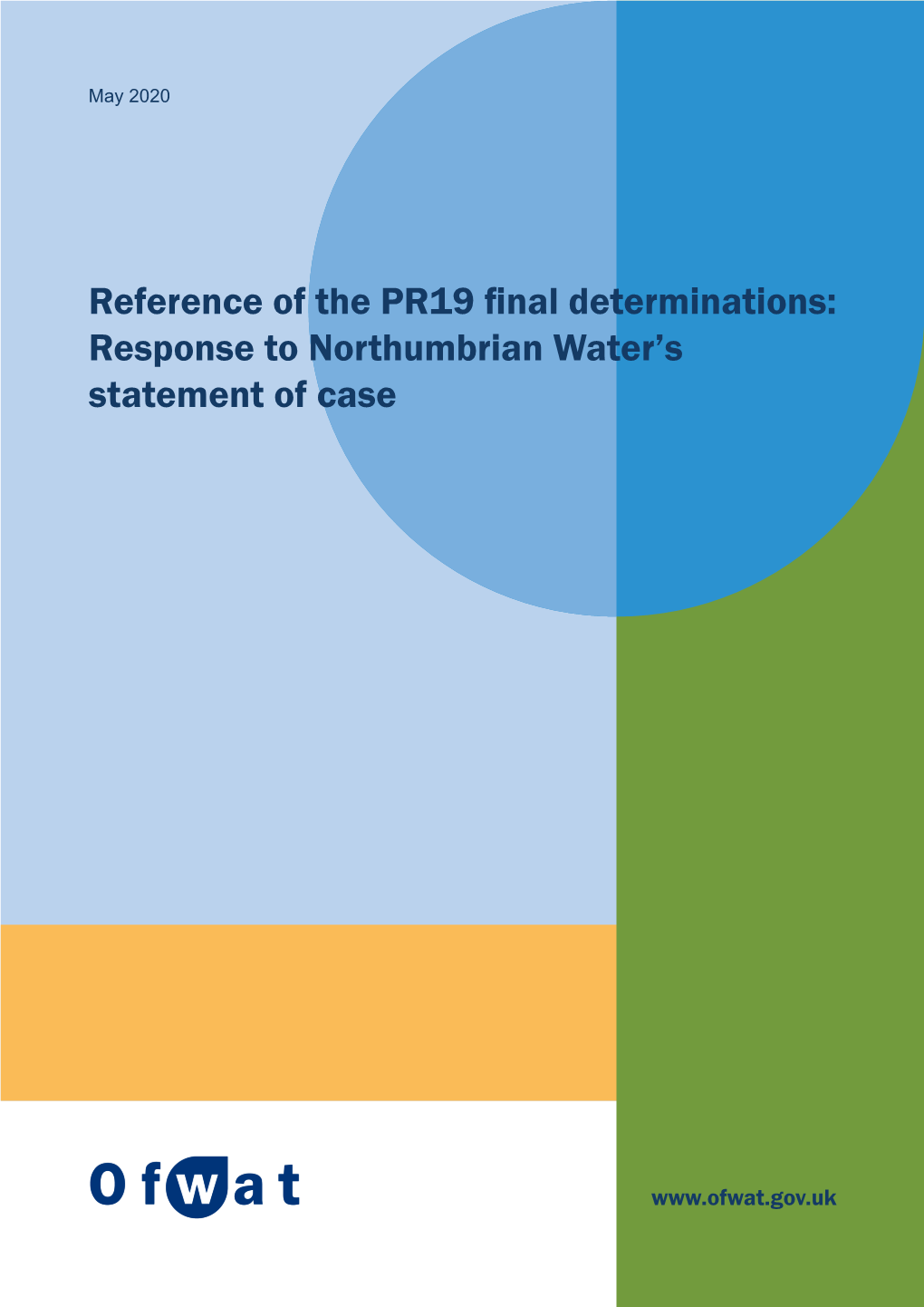 Response to Northumbrian Water's Statement of Case