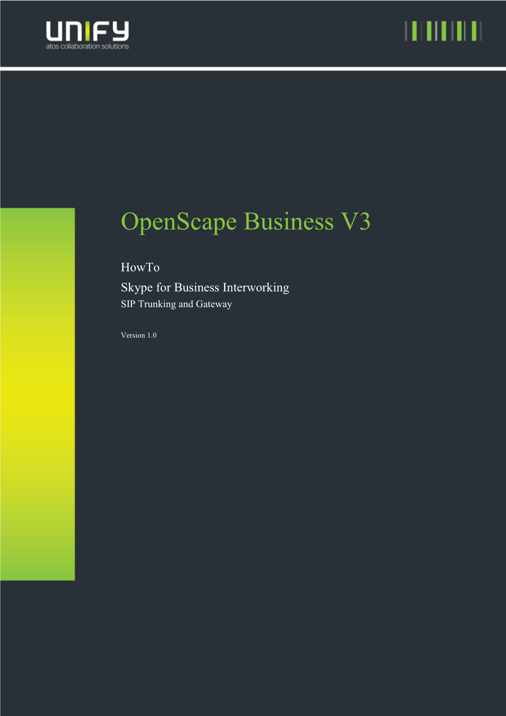 Openscape Business V3