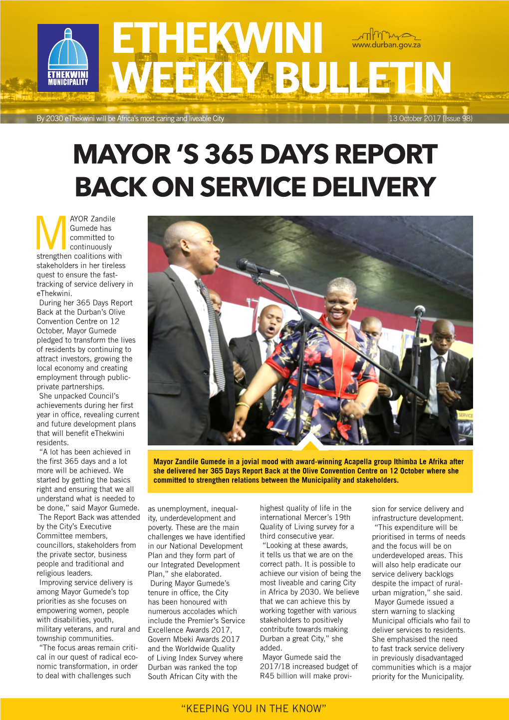 Weekly Bulletin Issue 98.Pdf