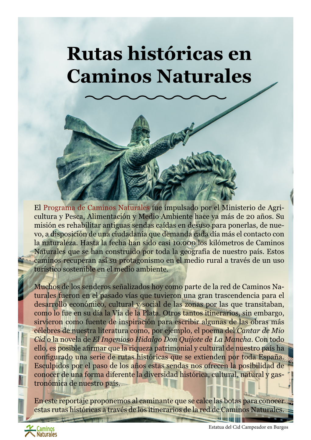 Rutas Históricas En Caminos Naturales