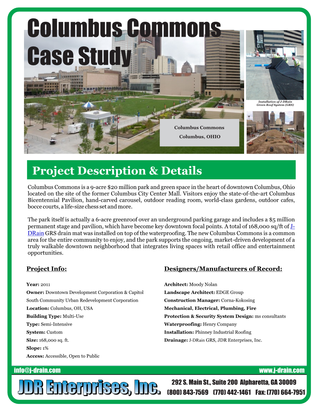 Columbus Commons Case Study