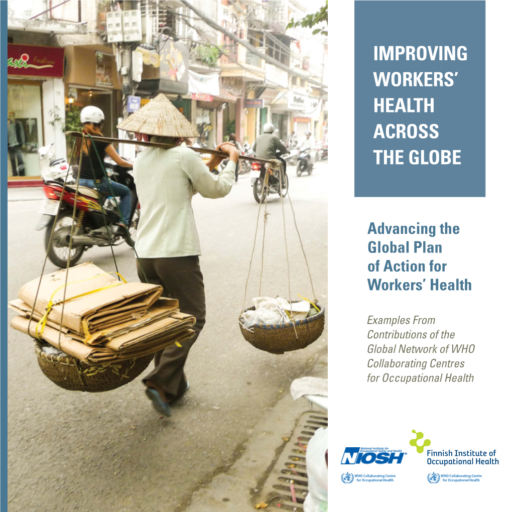 Improving Workers' Health Across the Globe: Advancing the Global Plan