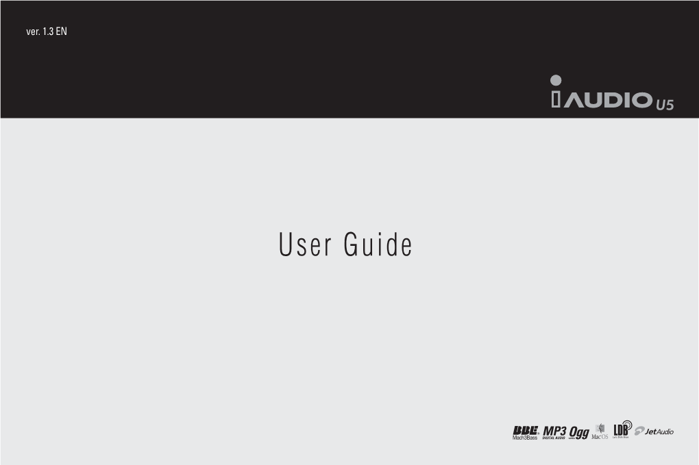 User Guide 2 COPYRIGHT NOTICE Thanks for Purchasing COWON