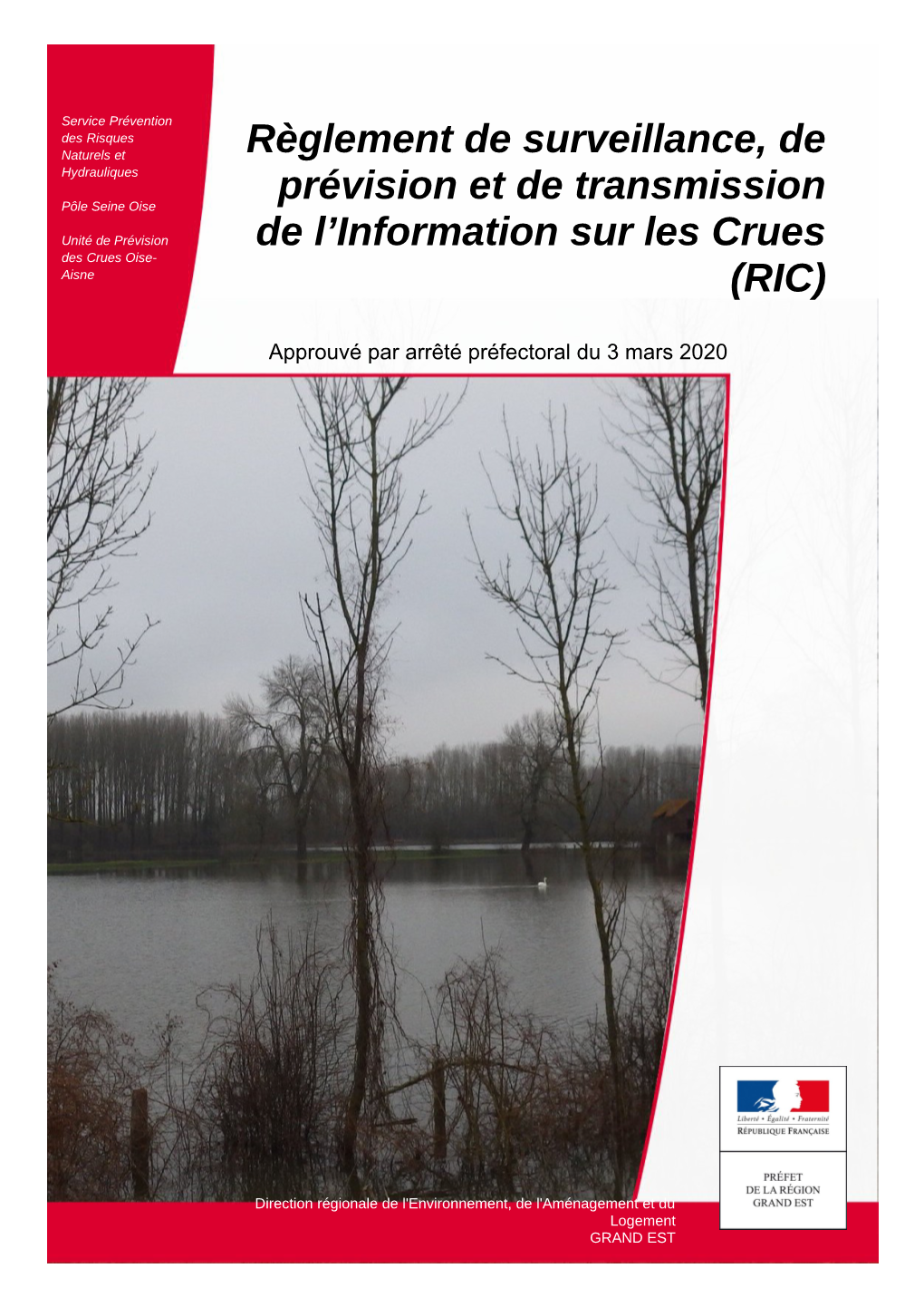 Le Règlement D'information Sur Les Crues Du SPC (Pdf)