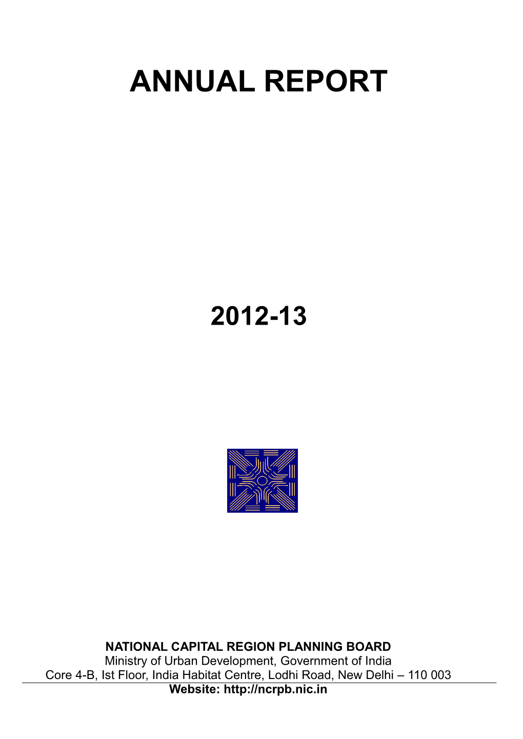 Annual Reports 2012-13