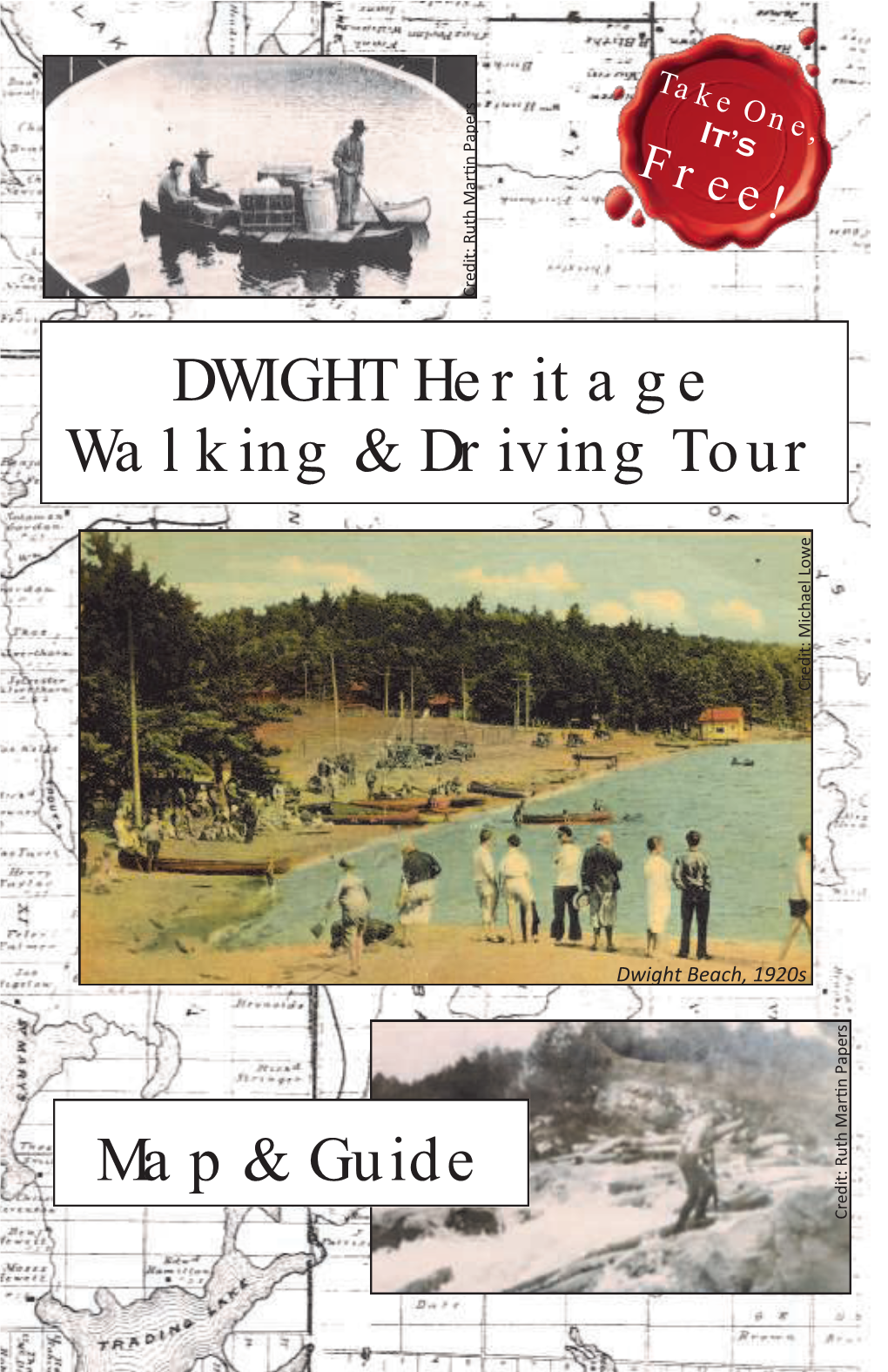 DWIGHT Heritage Walking & Driving Tour Map & Guide