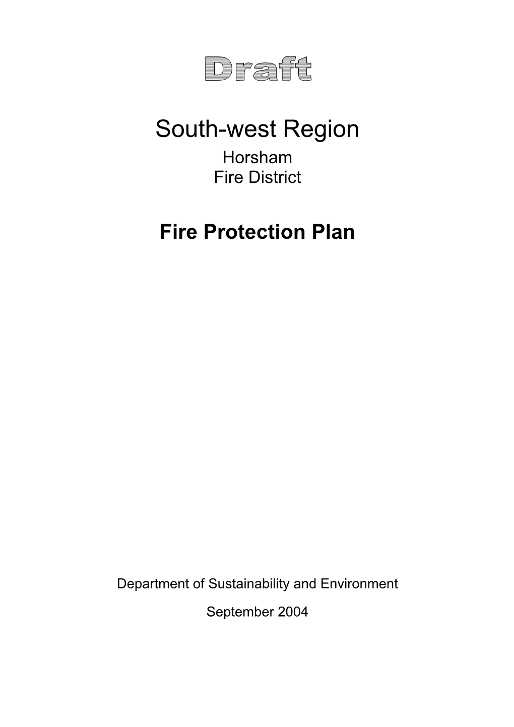 South-West Region Horsham Fire District