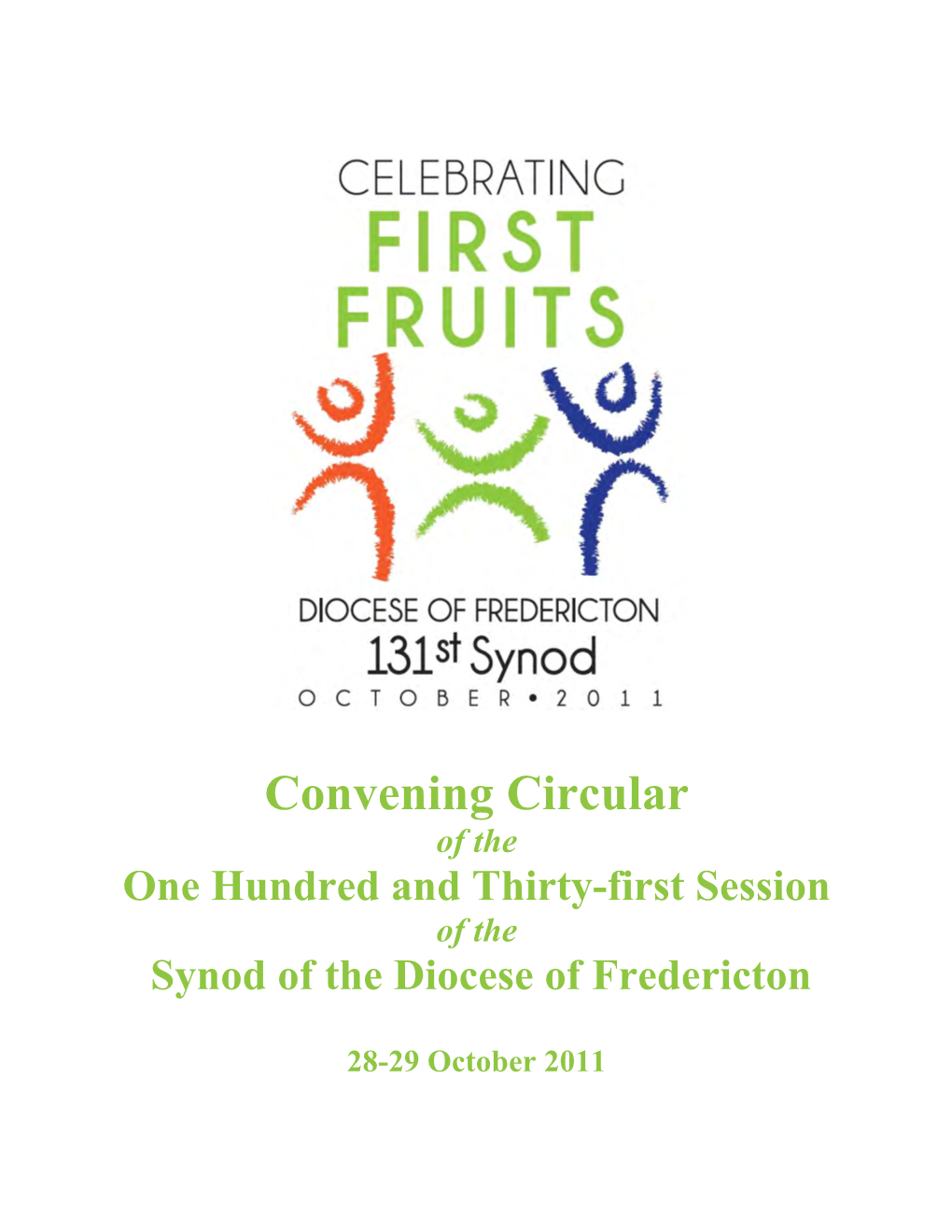 131St Session of Synod Convening Circular