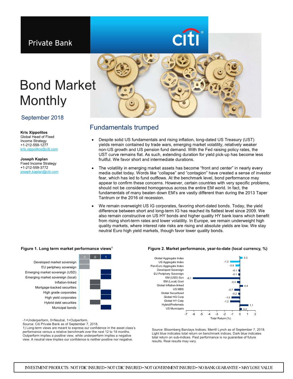 Bond Market Monthly