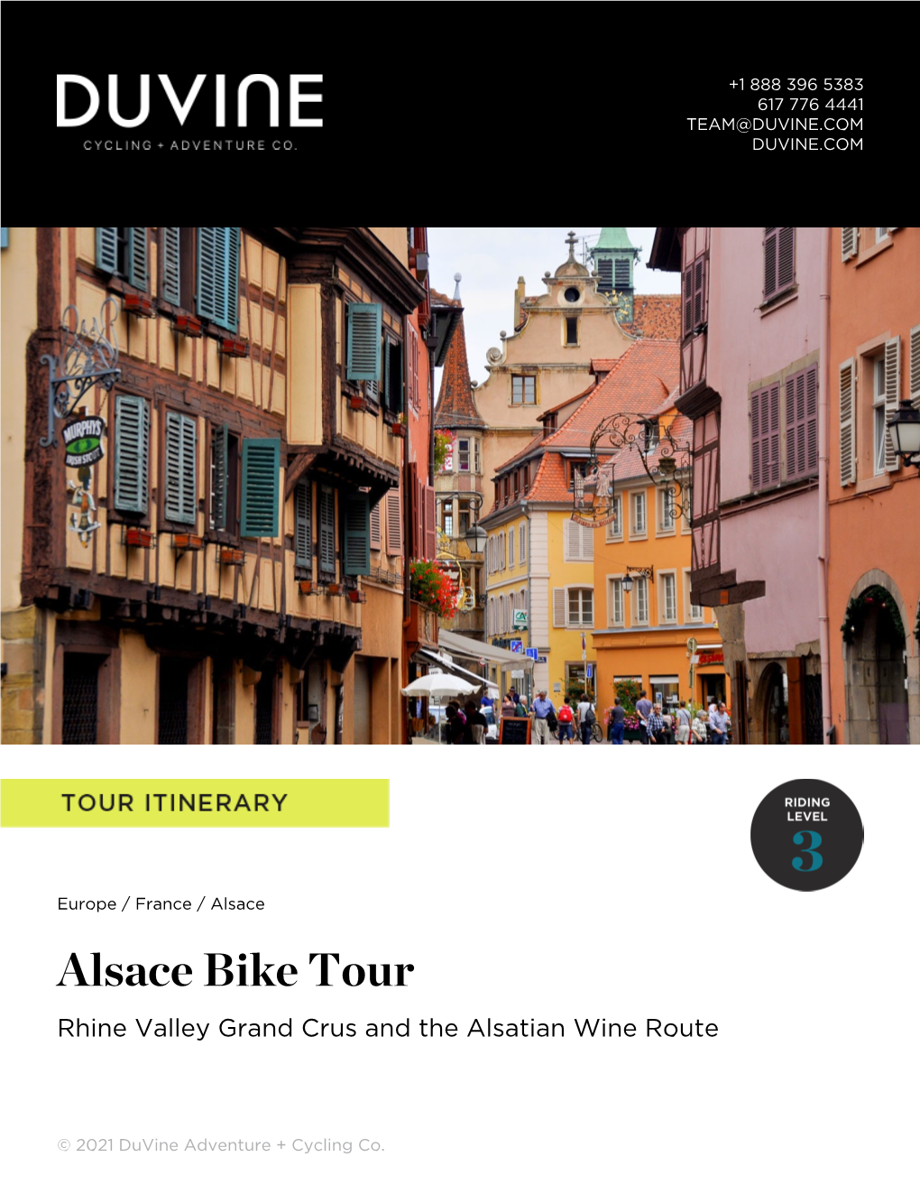 Cycling to the Château Du Haut-Koenigsbourg