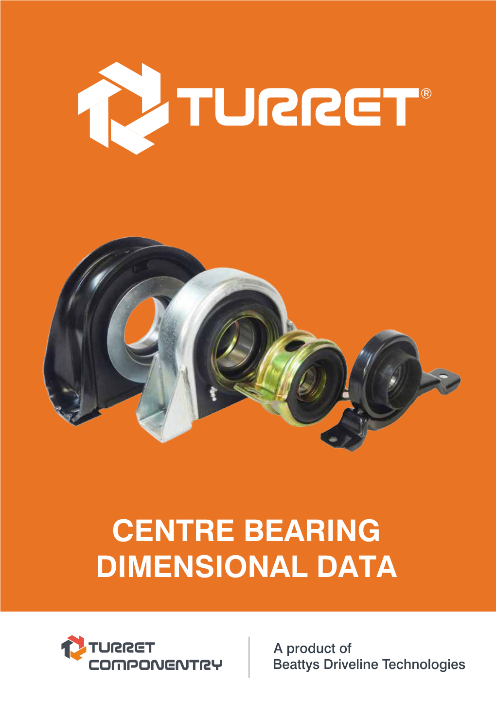 Centre Bearing Dimensional Data