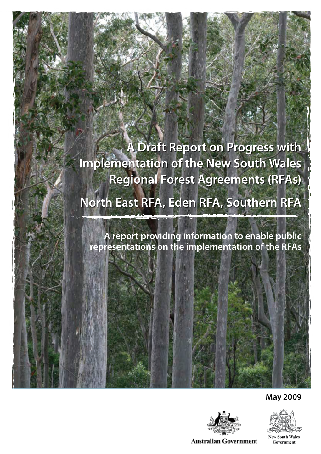 Draft Report on Implementation of NSW Regional Forest Agreements