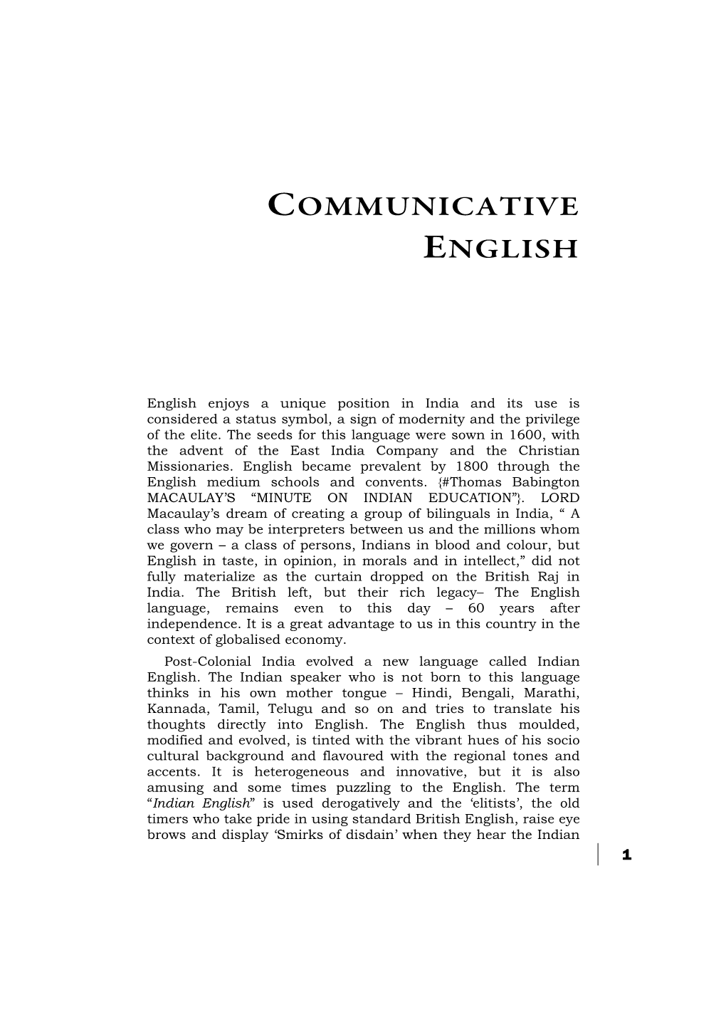 Communicative English 3