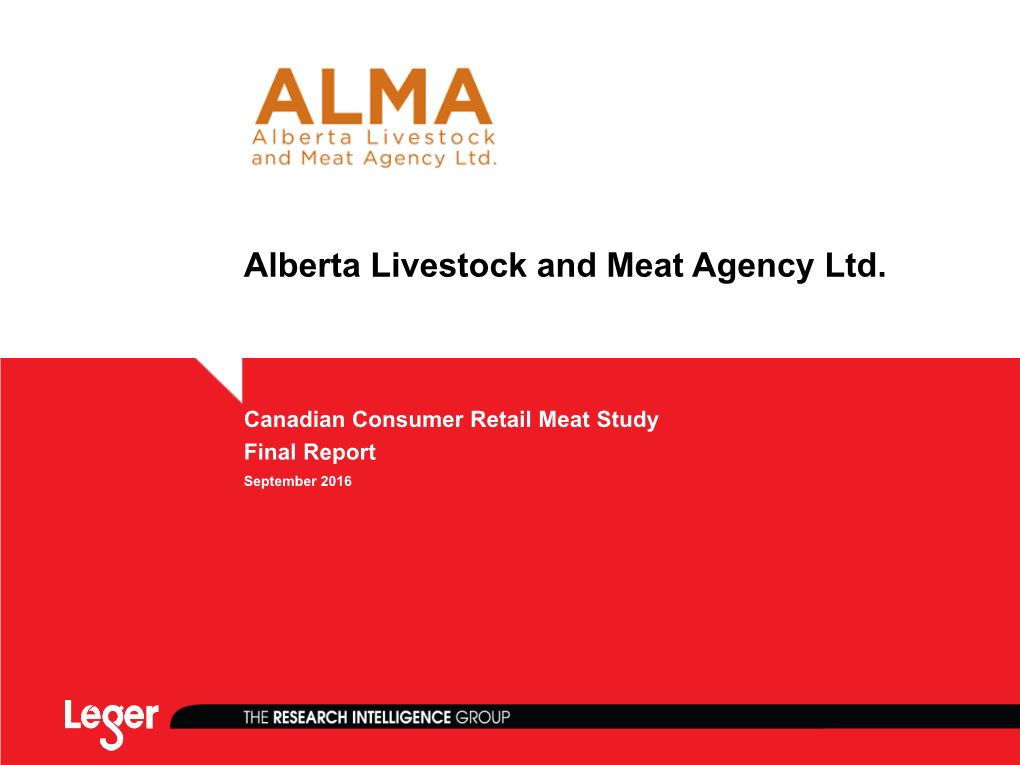 Alberta Livestock and Meat Agency Ltd