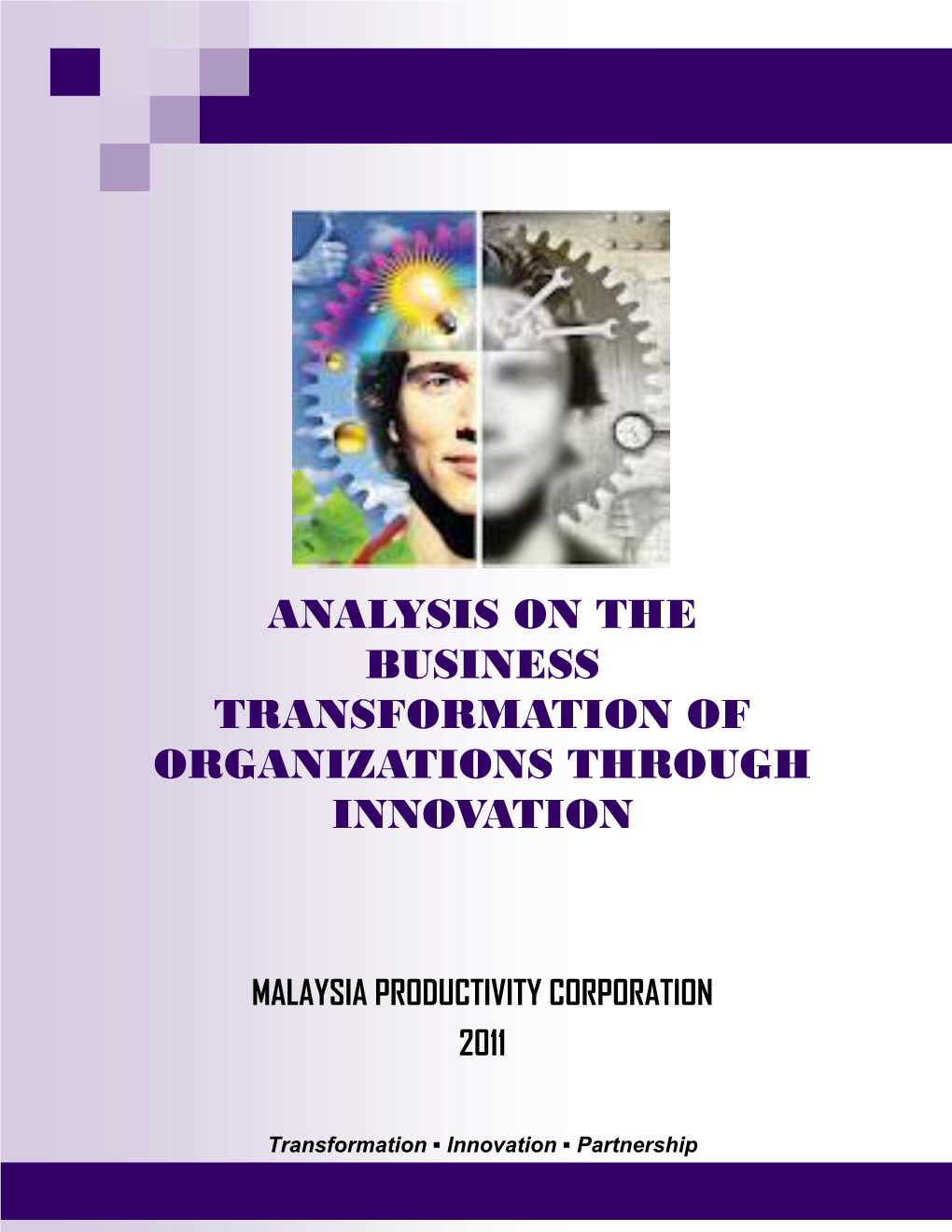 Analysis on the Business Transformation of Organizations Through Innovation