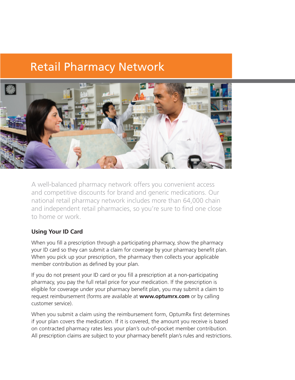 Retail Pharmacy Network