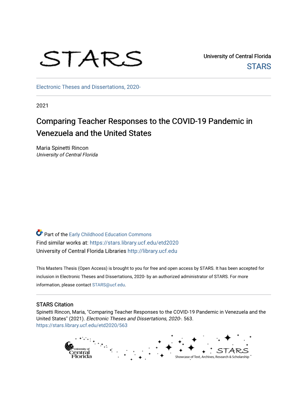 Comparing Teacher Responses to the COVID-19 Pandemic in Venezuela and the United States