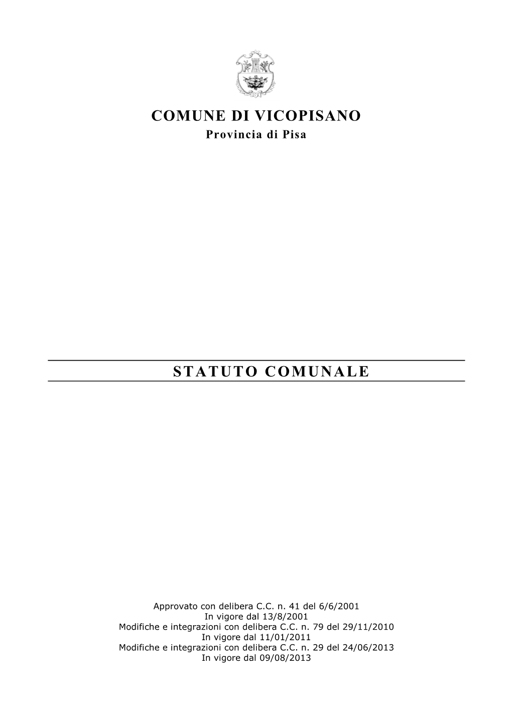 Statuto Comunale