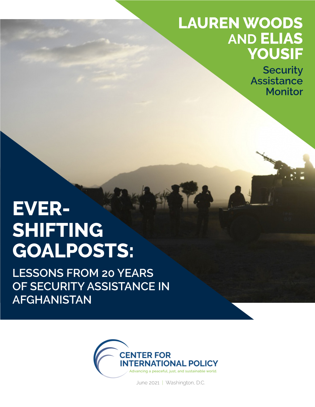 Ever- Shifting Goalposts: Lessons from 20 Years of Security Assistance in Afghanistan