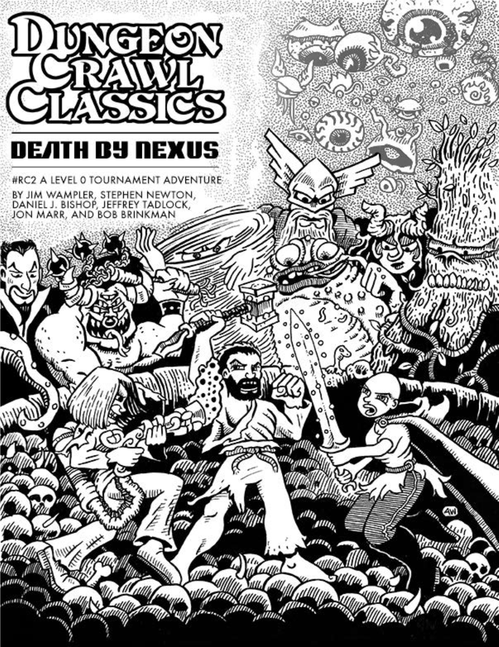 DEATH by NEXUS a Level 0 Tournament Adventure by the Dccabal Cover Artist: James V