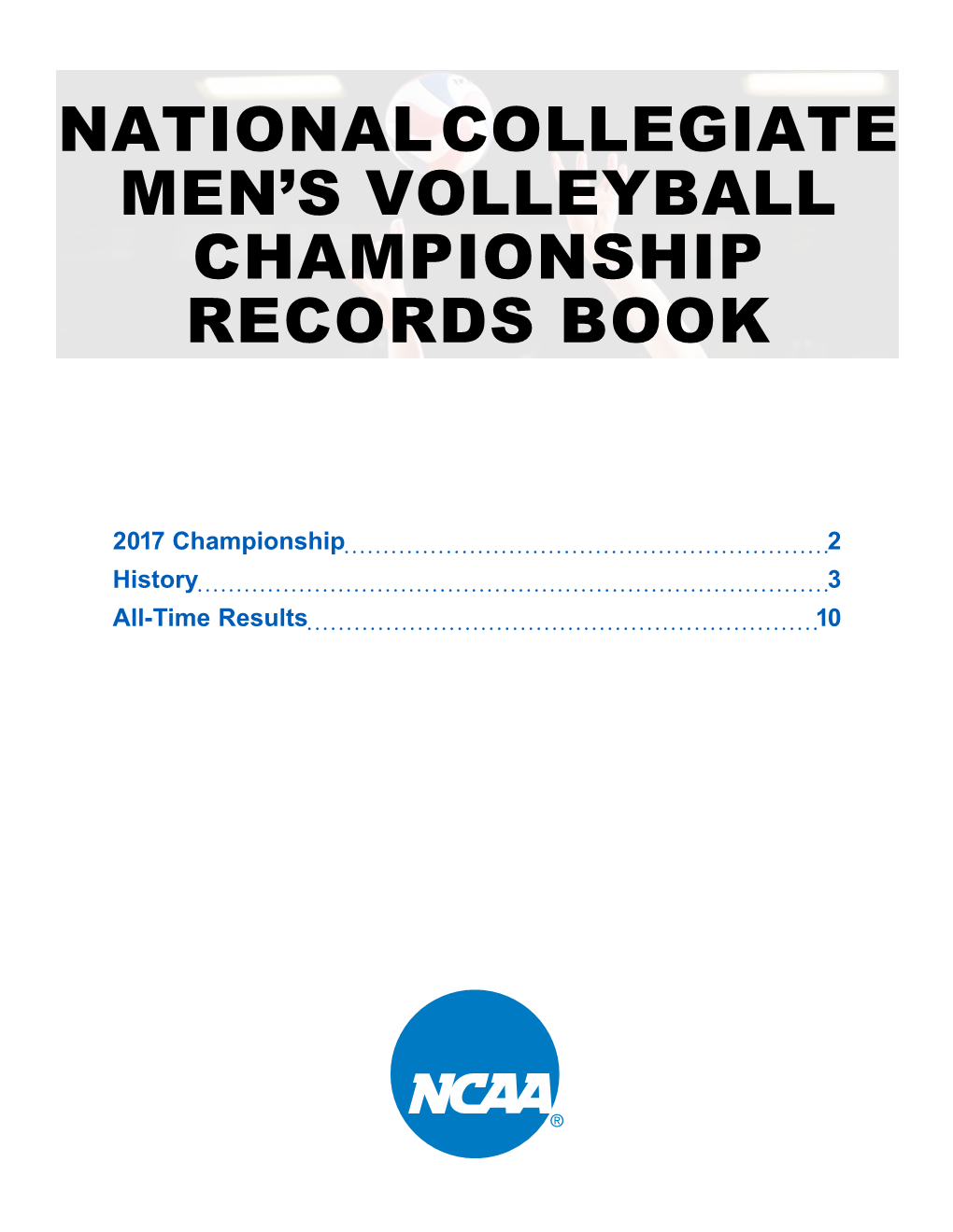 National Collegiate Men's Volleyball Championship