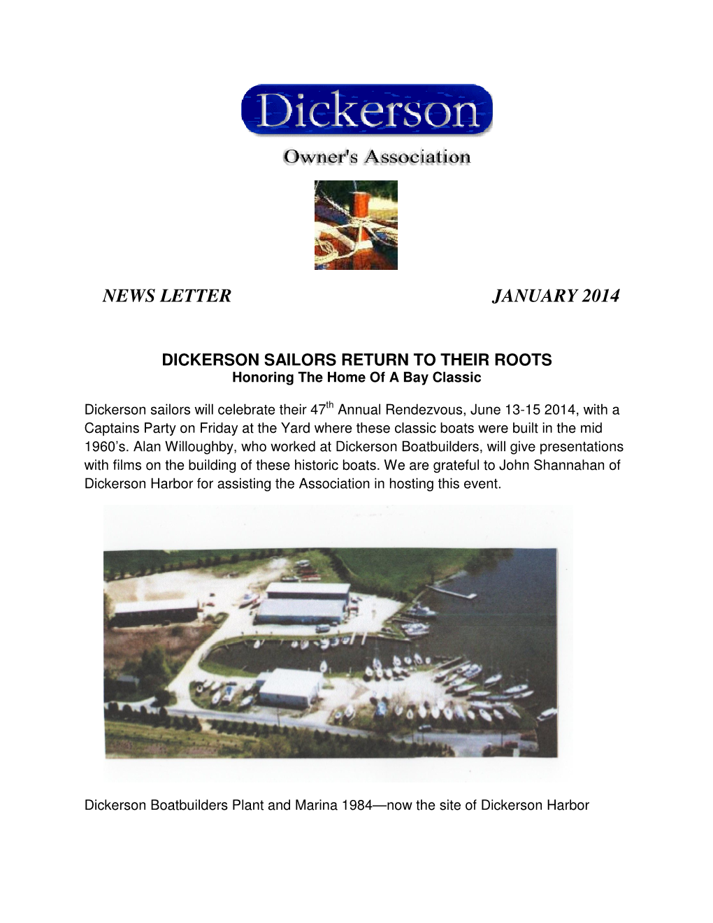 News Letter January 2014