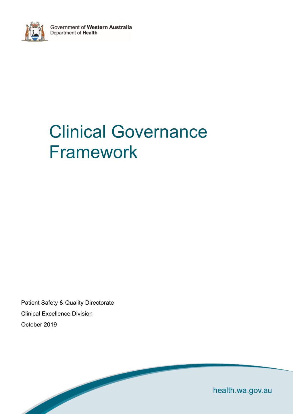 Clinical Governance Framework