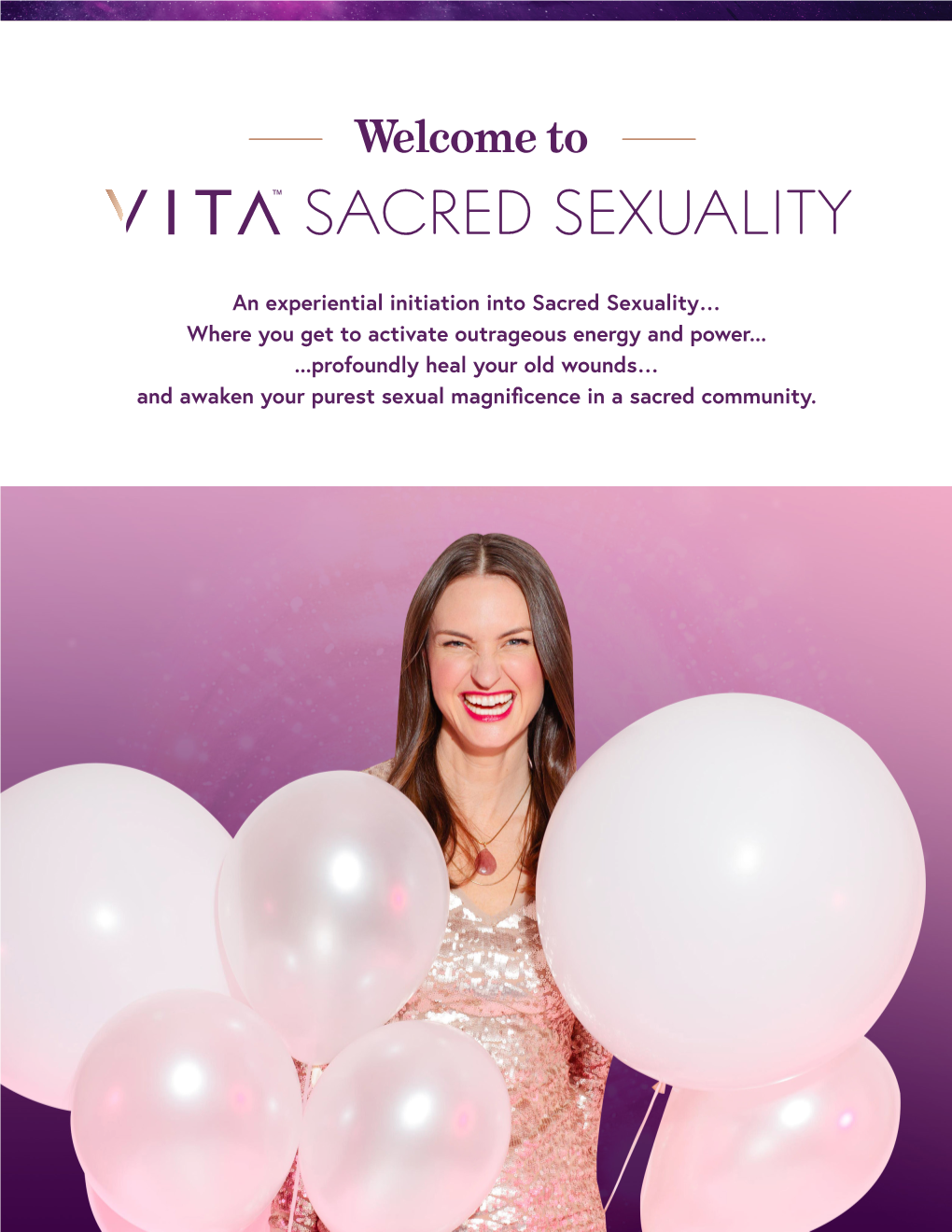 Featured Playshops September SACRED SEXUALITY
