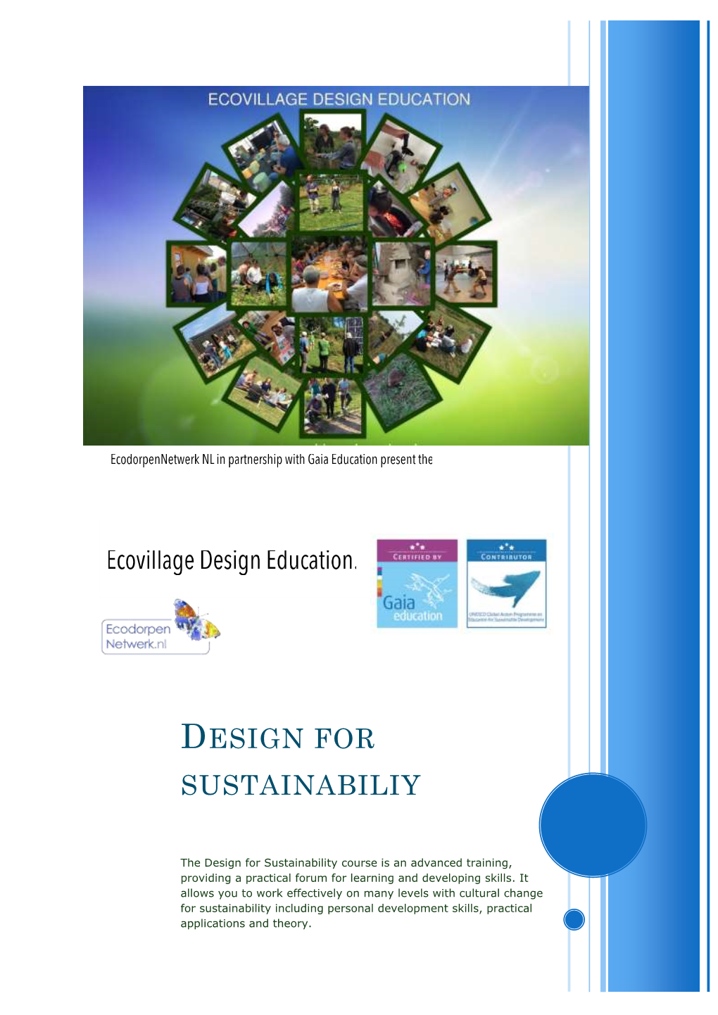 Design for Sustainabiliy