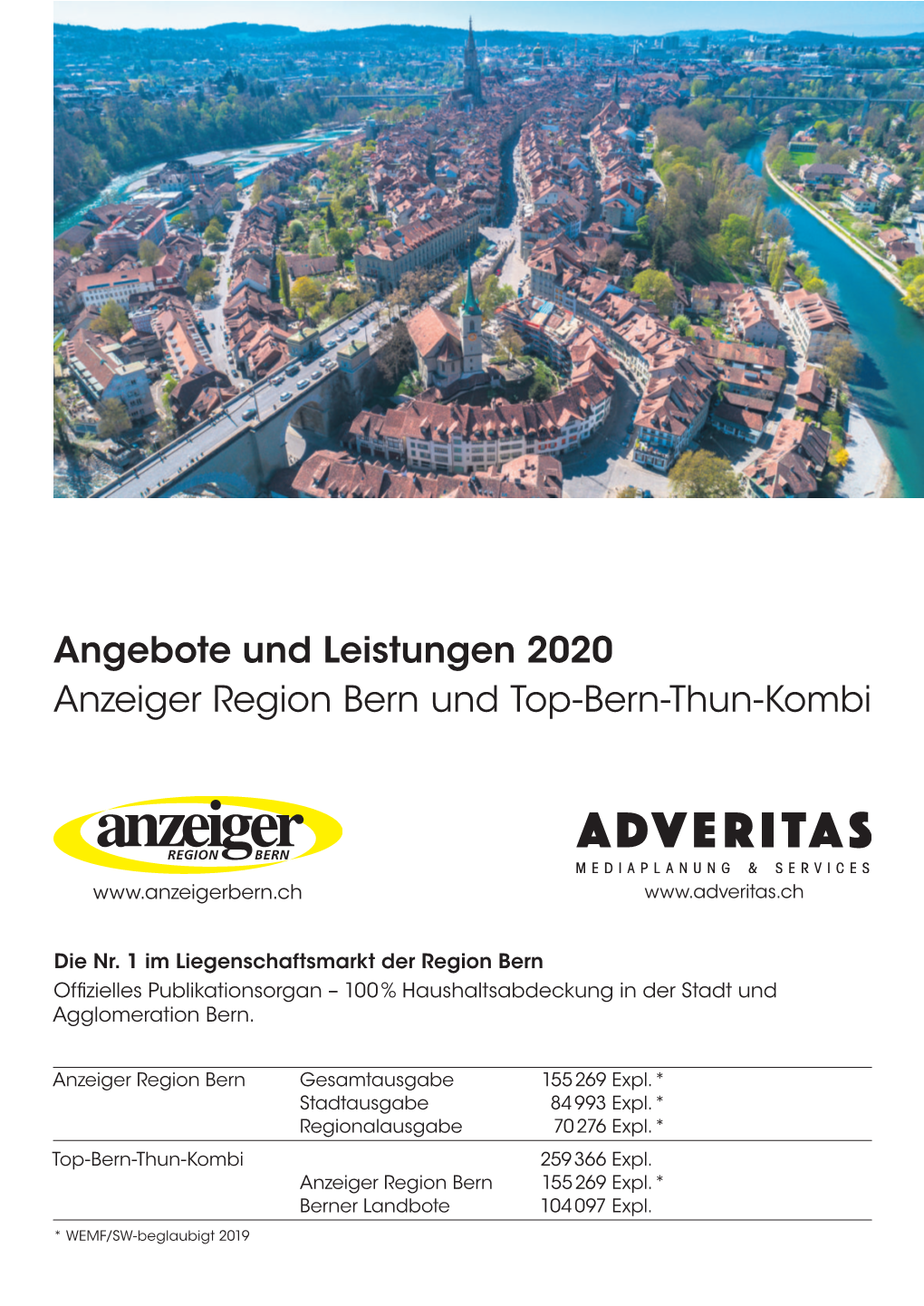 Tarife Anzeiger Region Bern 2020