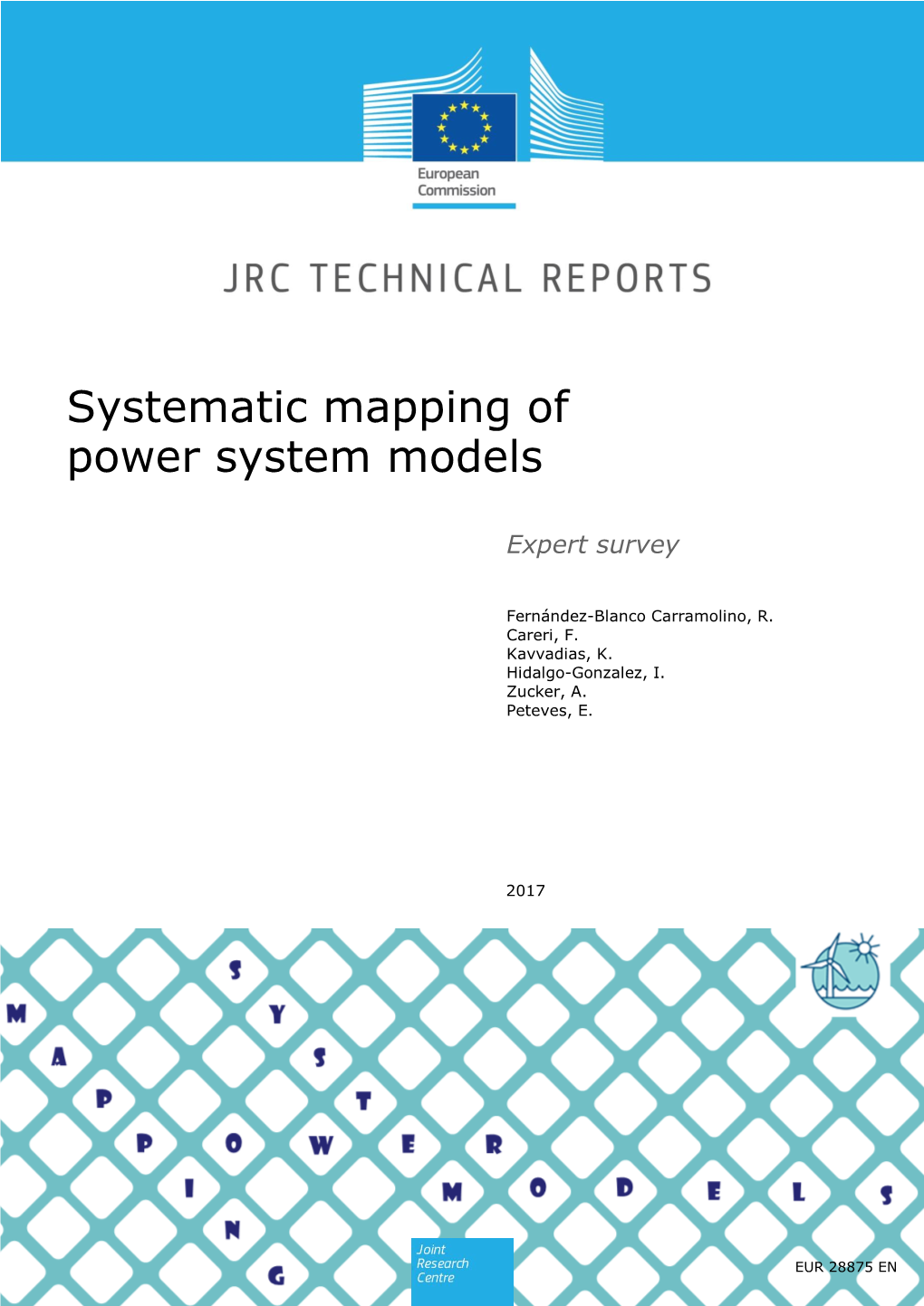 Systematic Mapping of Power System Models