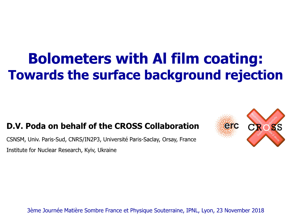 Bolometers with Al Film Coating: Towards the Surface Background Rejection