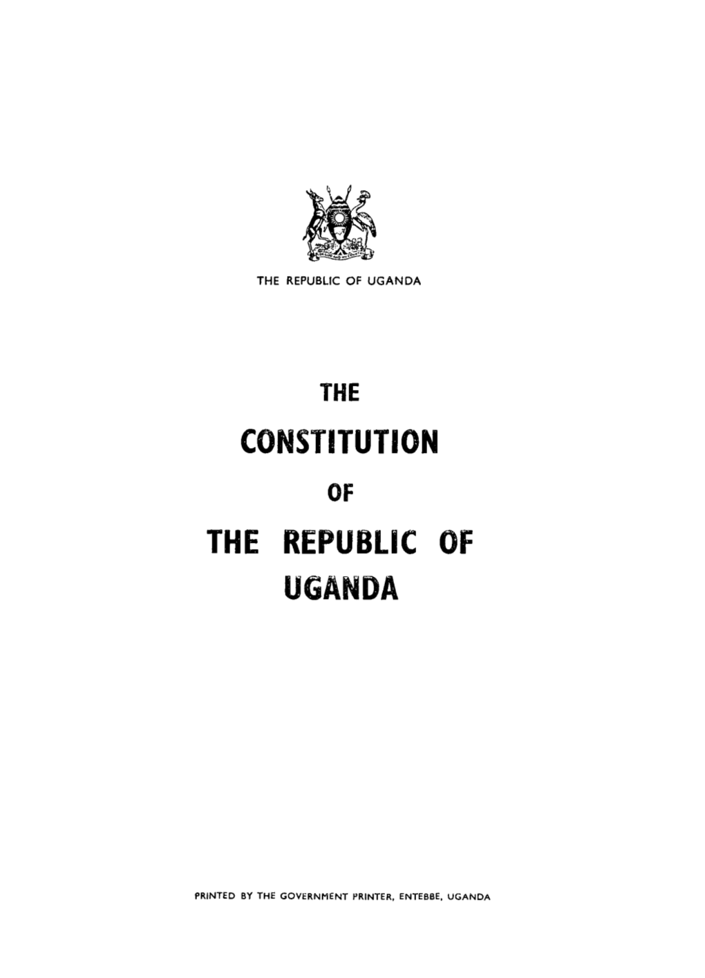 Uganda Constitution, 1967