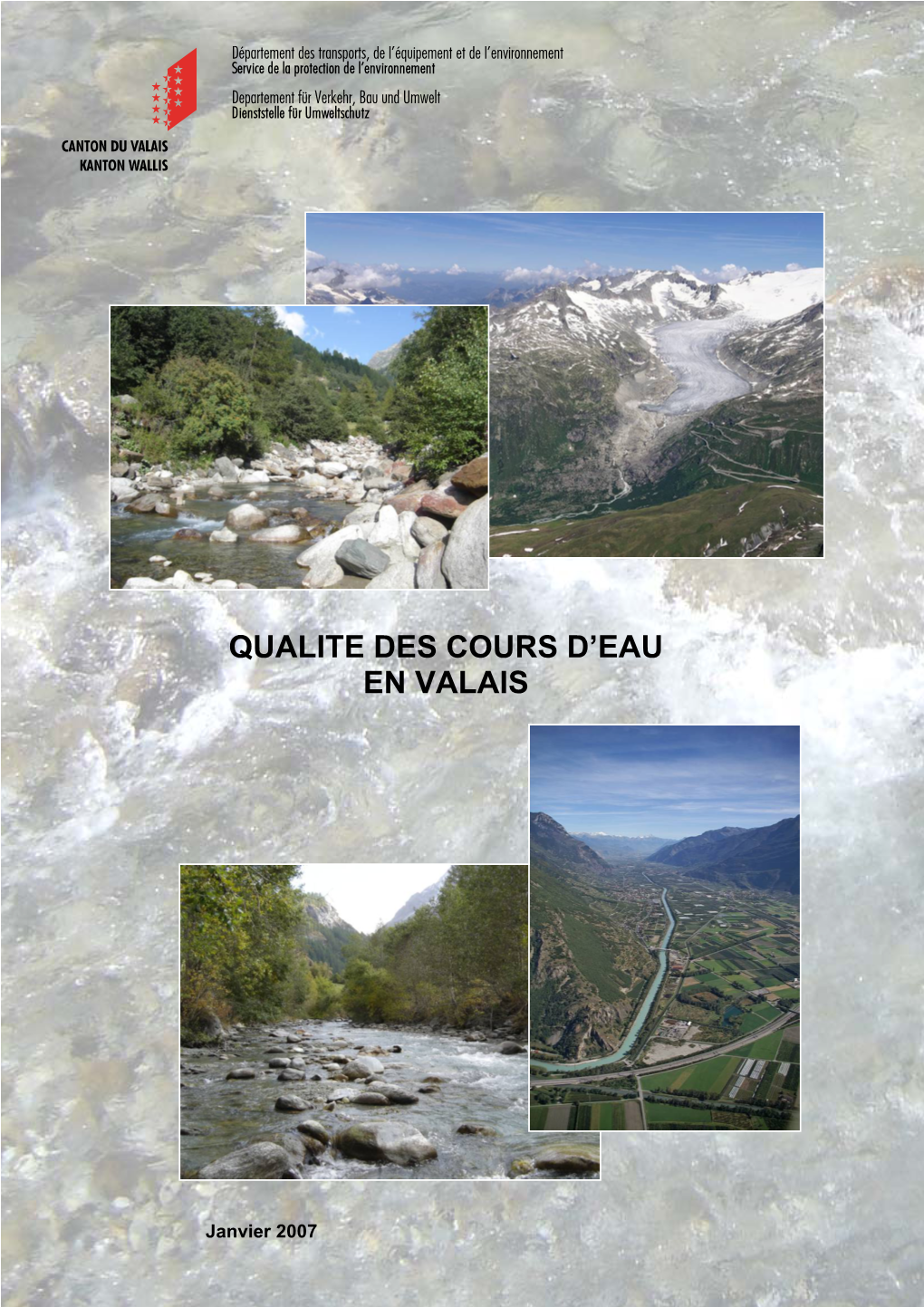 Qualite Des Cours D'eau En Valais