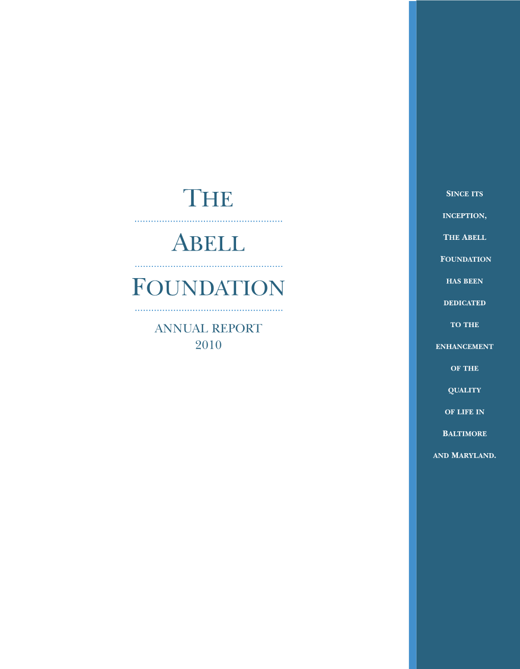 2010 Annual Report