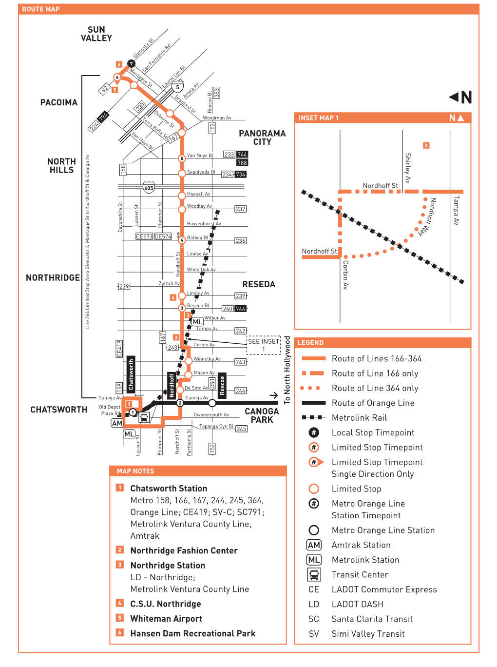 Lines 166/364 (12/15/19) -- Metro Local and Limited