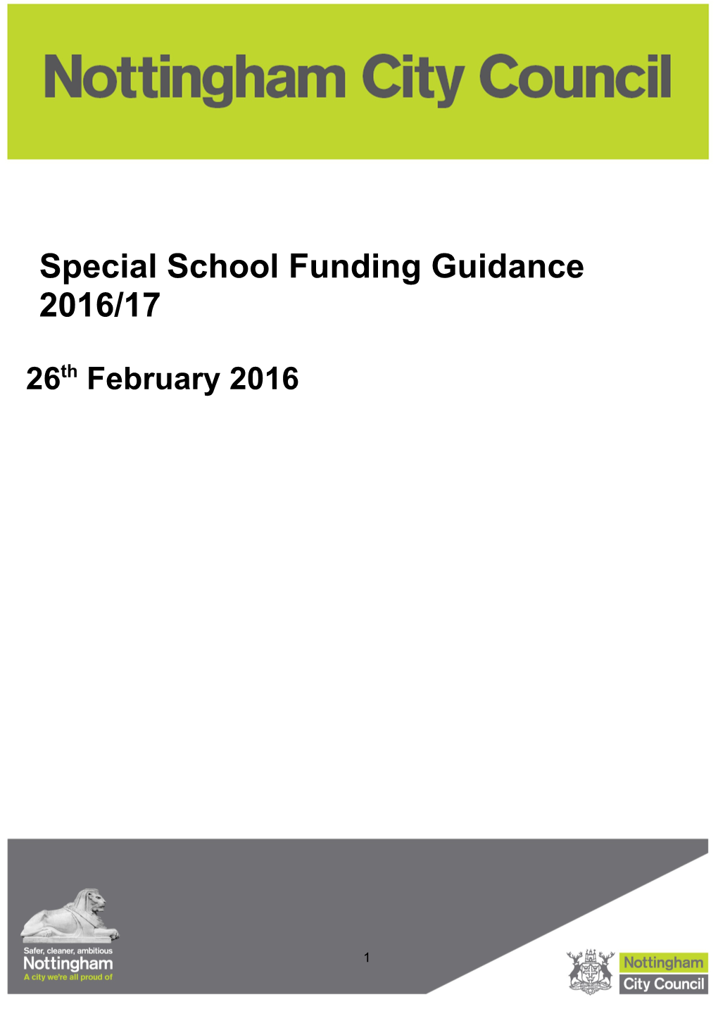 1.1 Accessing Your School S Indicative Budget for 2016/17