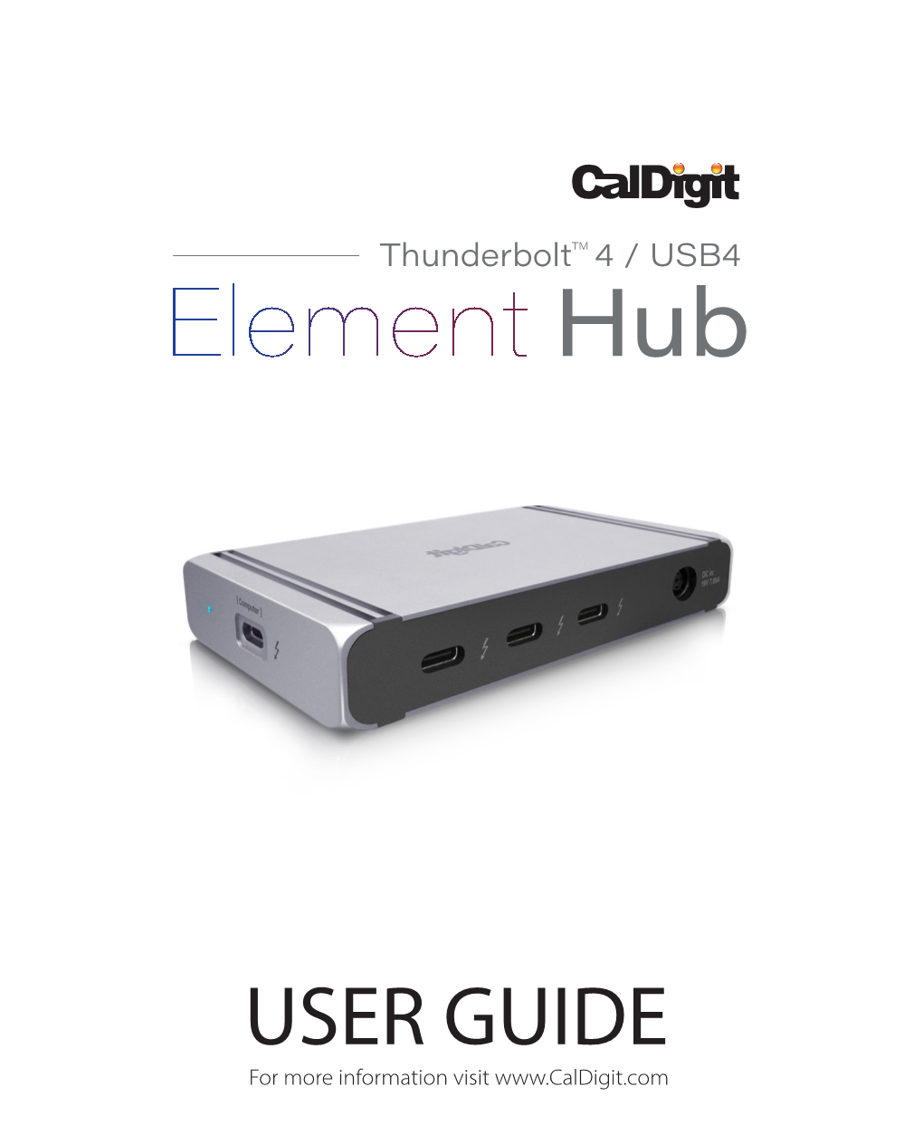 Caldigit Element Hub Manual