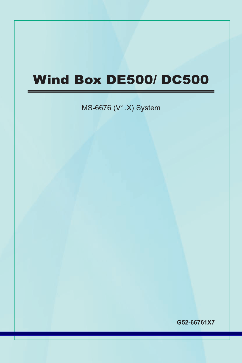 Wind Box DE500/ DC500
