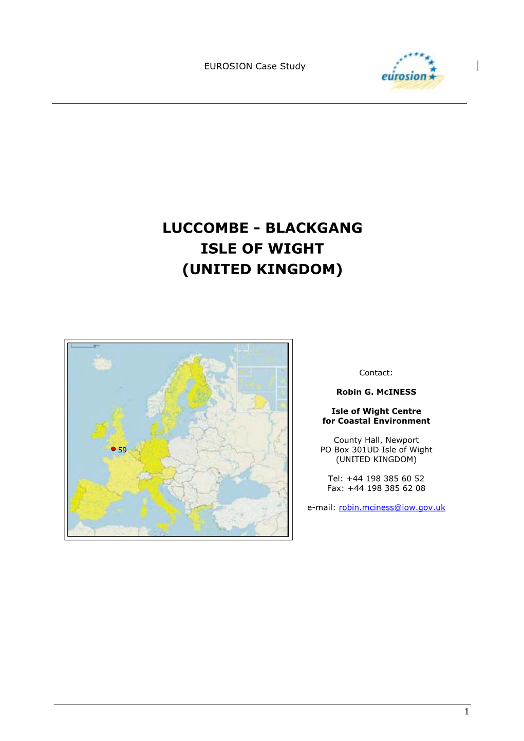 Luccombe - Blackgang Isle of Wight (United Kingdom)